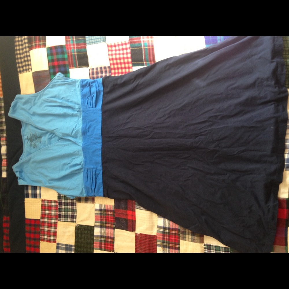 Blue Ombré Patagonia Activewear Dress